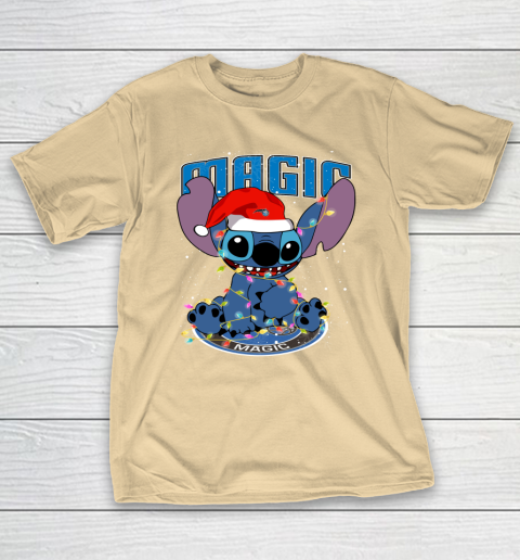 Orlando Magic NBA noel stitch Basketball Christmas T-Shirt 5