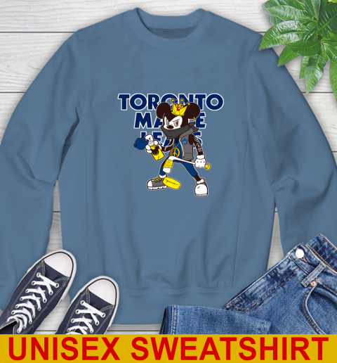 Toronto Maple Leafs NHL Hockey Mickey Peace Sign Sports Sweatshirt 8