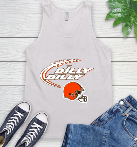 NFL Cleveland Browns Dilly Dilly Football Sports Tank Top