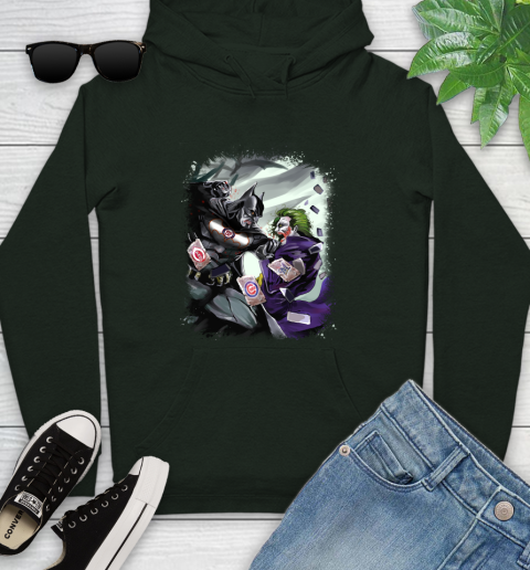 Washington Nationals MLB Baseball Batman Fighting Joker DC Comics Youth Hoodie - Image 14