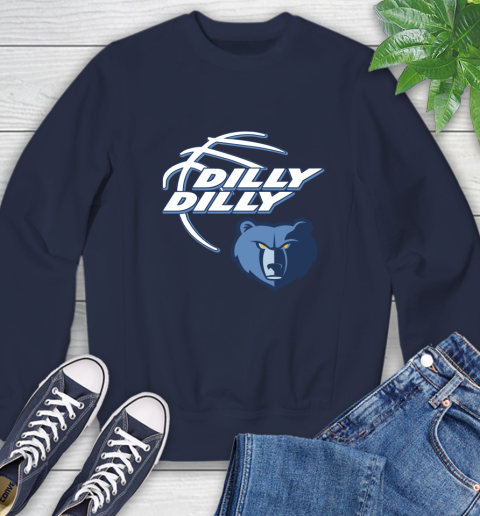 NBA Memphis Grizzlies Dilly Dilly Basketball Sports Sweatshirt 3