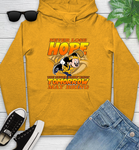 Nashville Predators NHL Hockey ootball Mickey Disney Never Lose Hope Youth Hoodie 3 Nashville Predators NHL Hockey ootball Mickey Disney Never Lose Hope Youth Hoodie - Image 3