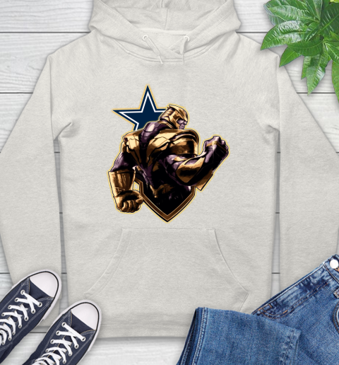 NFL Thanos Avengers Endgame Football Sports Dallas Cowboys Hoodie 12