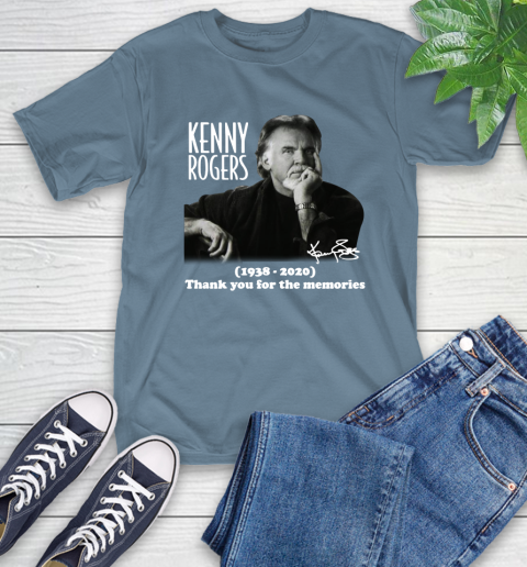 Kenny Rogers 1938 2020 signature thank you for the memories 9