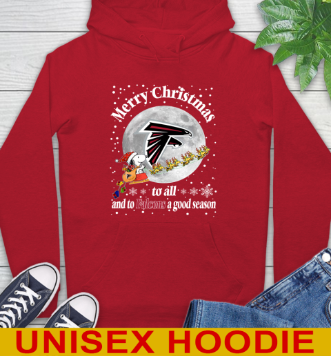 Atlanta Falcons Merry Christmas To All And ToF alcons A Good Season NFL Football Sports Hoodie 10