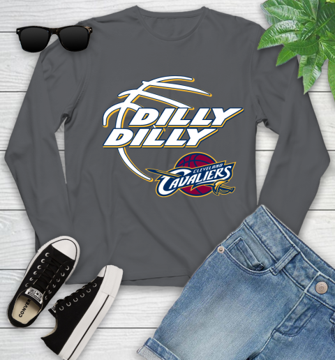NBA Cleveland Cavaliers Dilly Dilly Basketball Sports Youth Long Sleeve 8