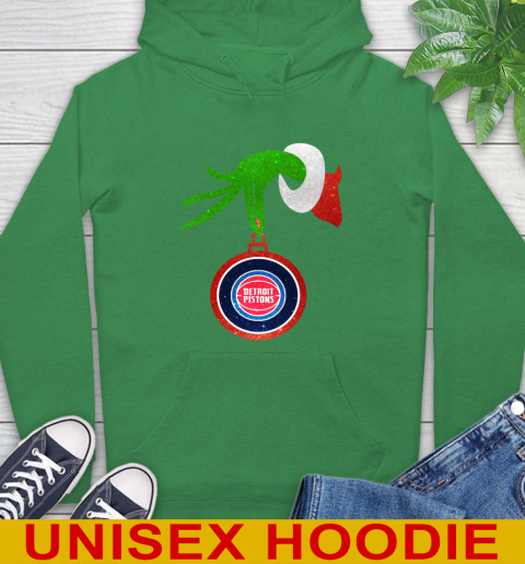 Detroit Pistons Grinch Merry Christmas NBA Basketball Hoodie 8