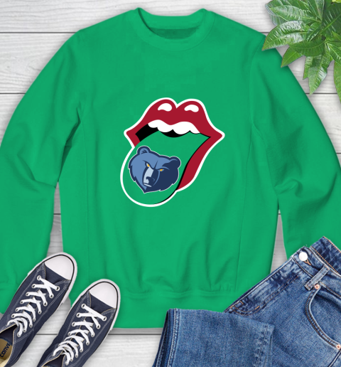 Memphis Grizzlies NBA Basketball Lips I Root For My Team Adoring Fan 30