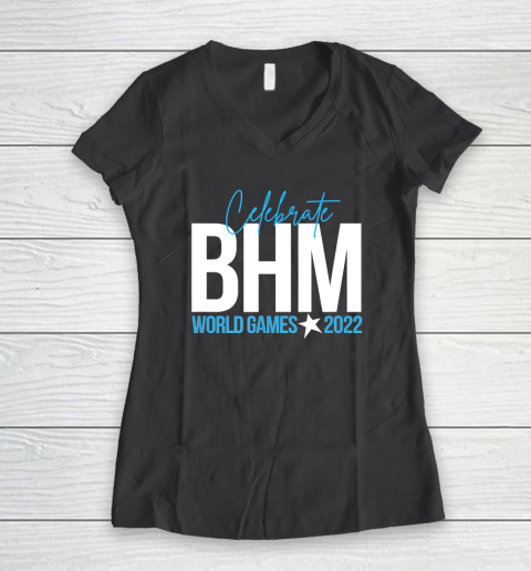 World Games Birmingham 2022 Women's V-Neck T-Shirt 4