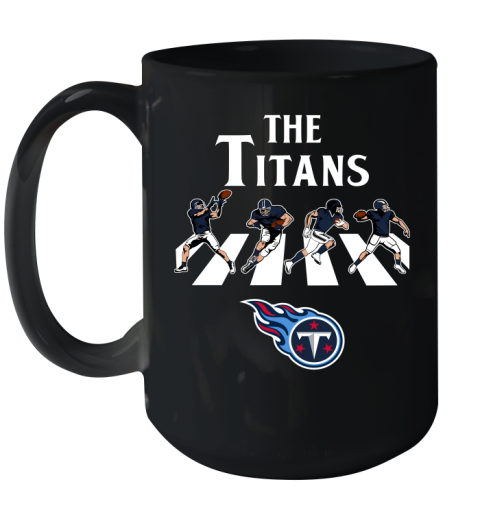 NFL Football Tennessee Titans The Beatles Rock Band Shirt Ceramic Mug 15oz