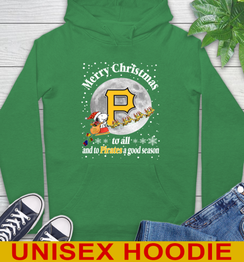 Pittsburgh Pirates Merry Christmas To All And To Pirates A Good Season MLB Baseball Sports Hoodie 8