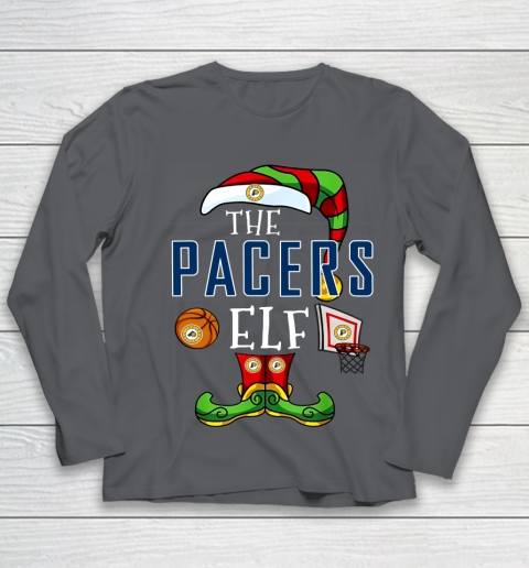 Indiana Pacers Christmas ELF Funny NBA Youth Long Sleeve 6