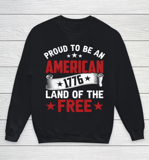 Veteran Shirt United States Of America 4th July Independence Day Youth Sweatshirt