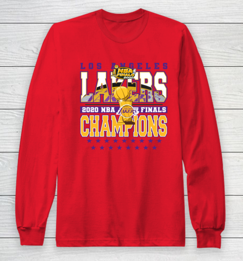 LA Lakers 2020 NBA Finals Champions Long Sleeve T-Shirt 7