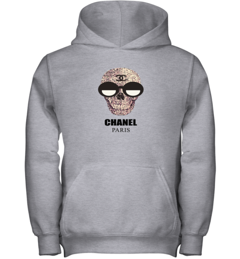 Chanel Fashion Skull Logo Youth Hoodie