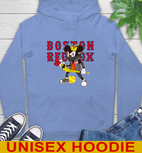 Boston Red Sox MLB Baseball Mickey Peace Sign Sports Hoodie 11