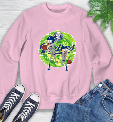 MLB San Diego Padres Rick And Morty Baseball Sports Sweatshirt 9