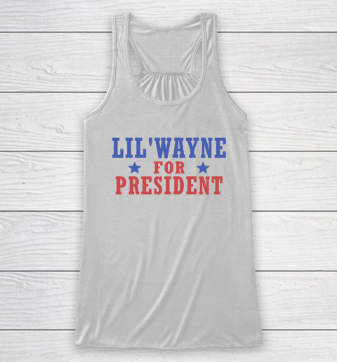 Lil'Wayne For President Racerback Tank