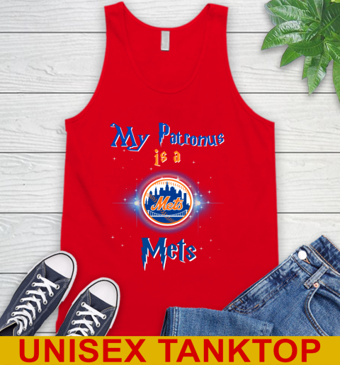 MLB Baseball Harry Potter My Patronus Is A New York Mets Tank Top 5