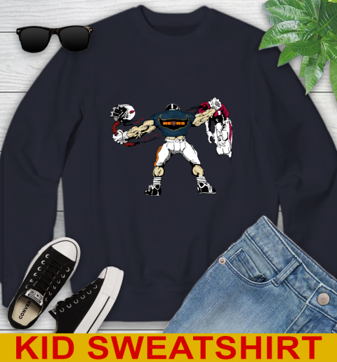 Chicago Bears NFL Football Fight For Victory Youth Sweatshirt 3