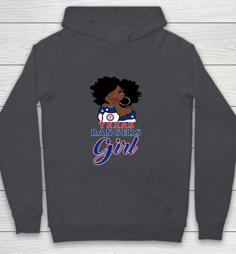 Texas Rangerss Girl MLB Youth Hoodie 7