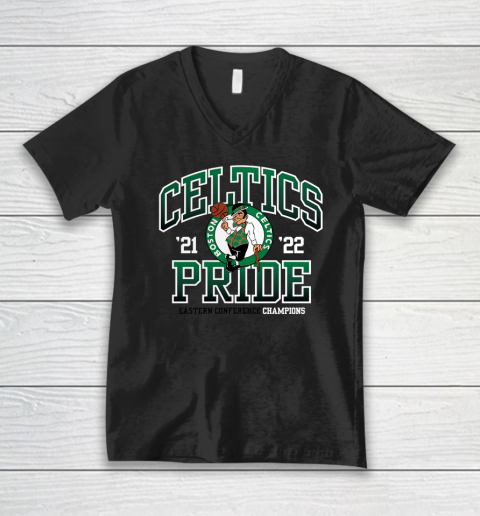 Celtics Pride Eastern Conference Champions 2022 V-Neck T-Shirt
