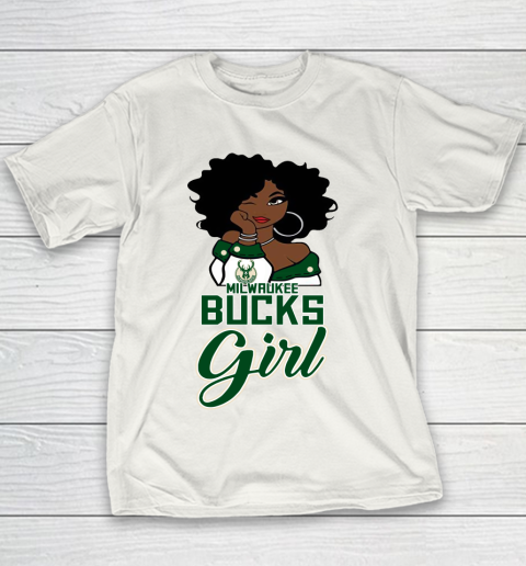 Milwaukee Bucks Girl NBA Youth T-Shirt 3