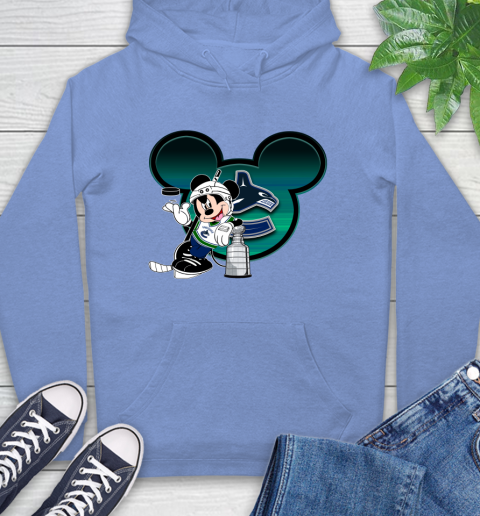 NHL Vancouver Canucks Stanley Cup Mickey Mouse Disney Hockey T Shirt Hoodie 11