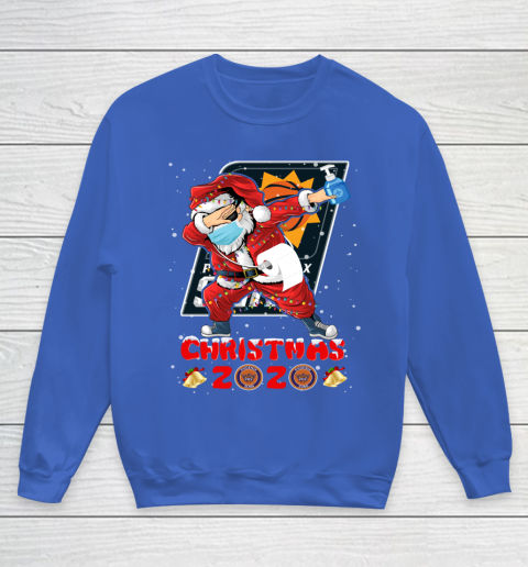 Phoenix Suns Funny Santa Claus Dabbing Christmas 2020 NBA Youth Sweatshirt 6