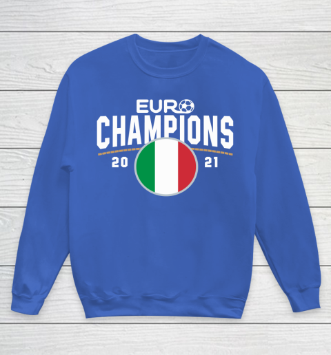 Italy Euro Champions 2020 2021 Football Italia Youth Sweatshirt 6