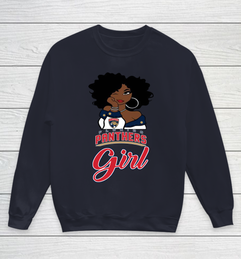 Florida Panthers Girl NHL Youth Sweatshirt 3