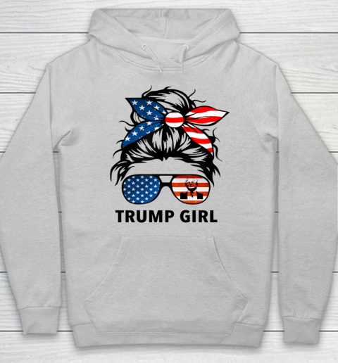 Trump Girl American Flag Glass Hoodie 4