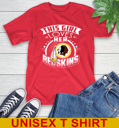Washington Redskins NFL Football This Girl Loves Her Team 12