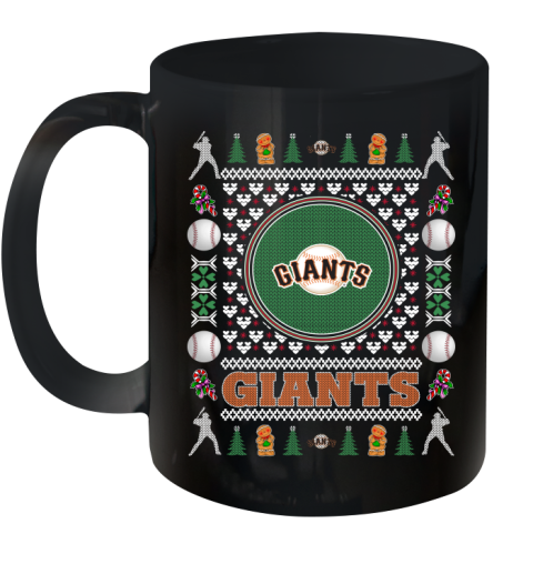 San Francisco Giants Merry Christmas MLB Baseball Loyal Fan Ceramic Mug 11oz