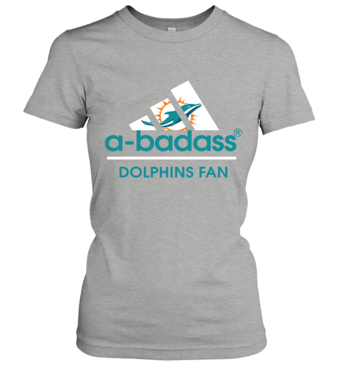 Gildan Miami Dolphins T-Shirt Ash L