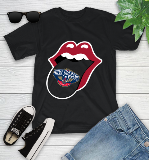 New Orleans Pelicans NBA Basketball Lips I Root For My Team Adoring Fan 104
