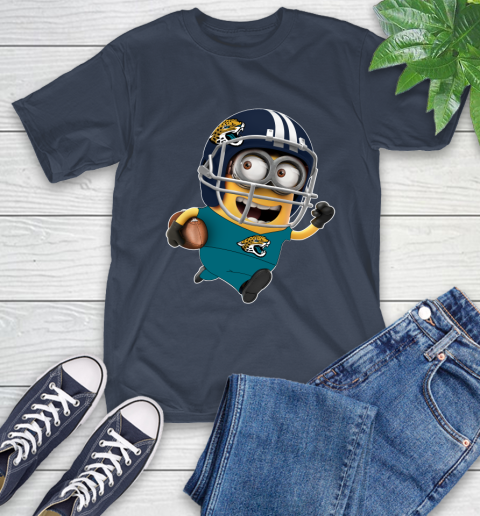 NFL Jacksonville Jaguars Minions Disney Football Sports T-Shirt 4