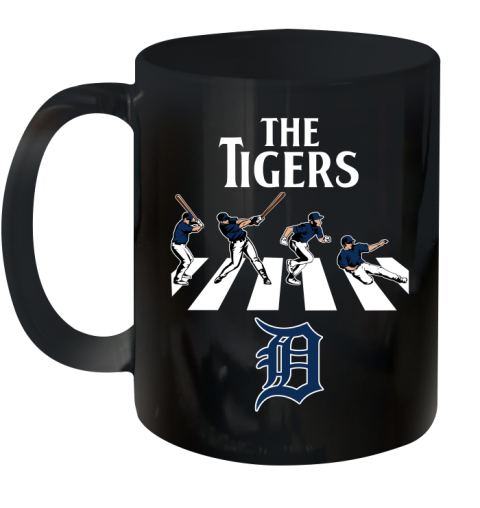 MLB Baseball Detroit Tigers The Beatles Rock Band Shirt Ceramic Mug 11oz