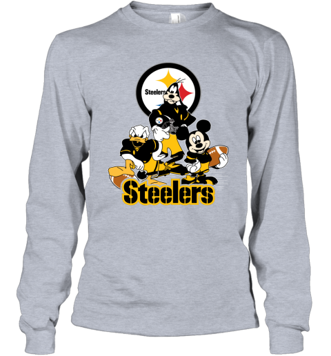 Women's NFL Pittsburgh Steelers Long Sleeve Football Crew