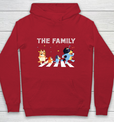 The Heeler Family Bluey Dad Mom For Lover Youth Hoodie 7