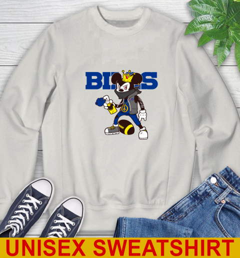 Buffalo Bills NFL Football Mickey Peace Sign Sports Sweatshirt 12