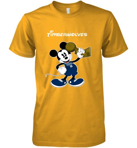 Mickey Minnesota Timberwolves Premium Men's T-Shirt