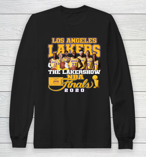 Los Angeles Lakers NBA Finals Champion 2020 The Lakers Show Long Sleeve T-Shirt
