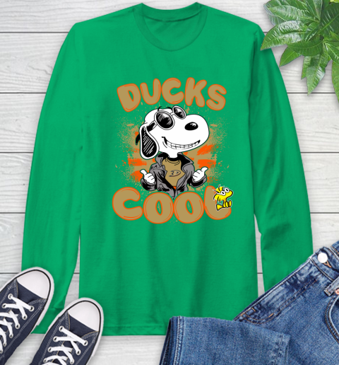 NHL Hockey Anaheim Ducks Cool Snoopy Shirt Long Sleeve T-Shirt 9