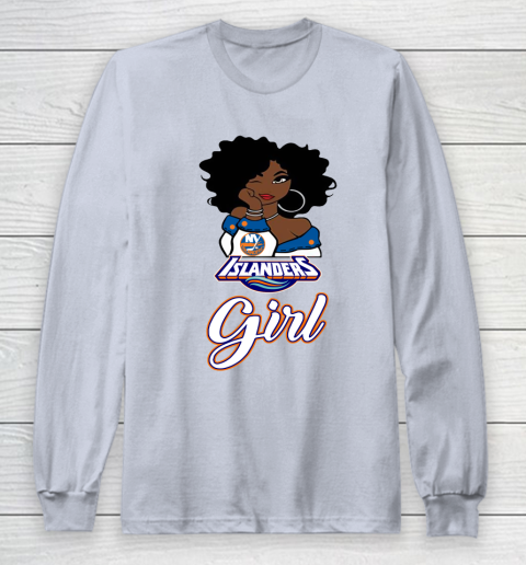 New York Islanders Girl NHL Long Sleeve T-Shirt 6