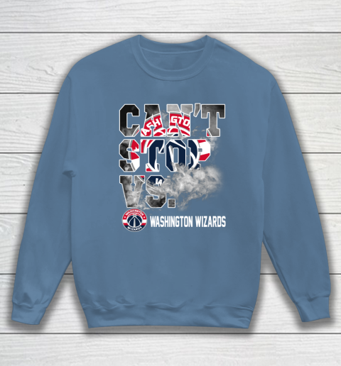 NBA Washington Wizards Basketball Can't Stop Vs Sweatshirt 6