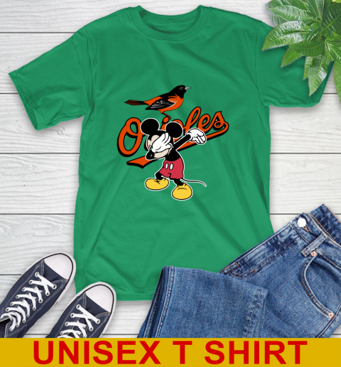Baltimore Orioles MLB Baseball Dabbing Mickey Disney Sports T-Shirt 7