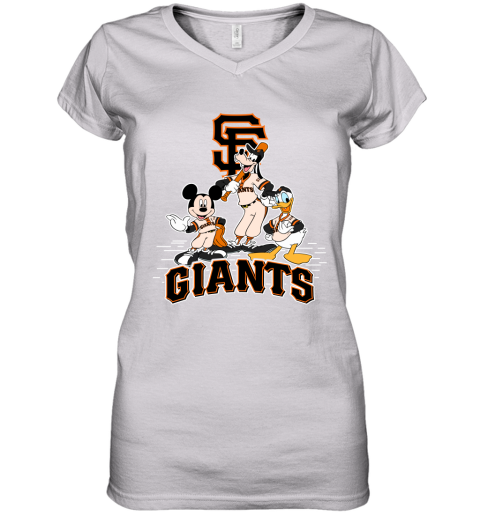 MLB San Francisco Giants Mickey Mouse Donald Duck Goofy Baseball T Shirt -  Rookbrand
