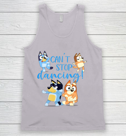 Bluey Dad Cant Stop Dancing For Father Day Tank Top 4