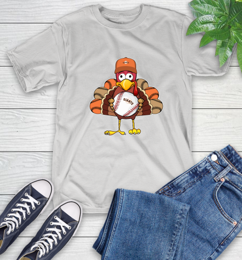San Francisco Giants Turkey thanksgiving T-Shirt